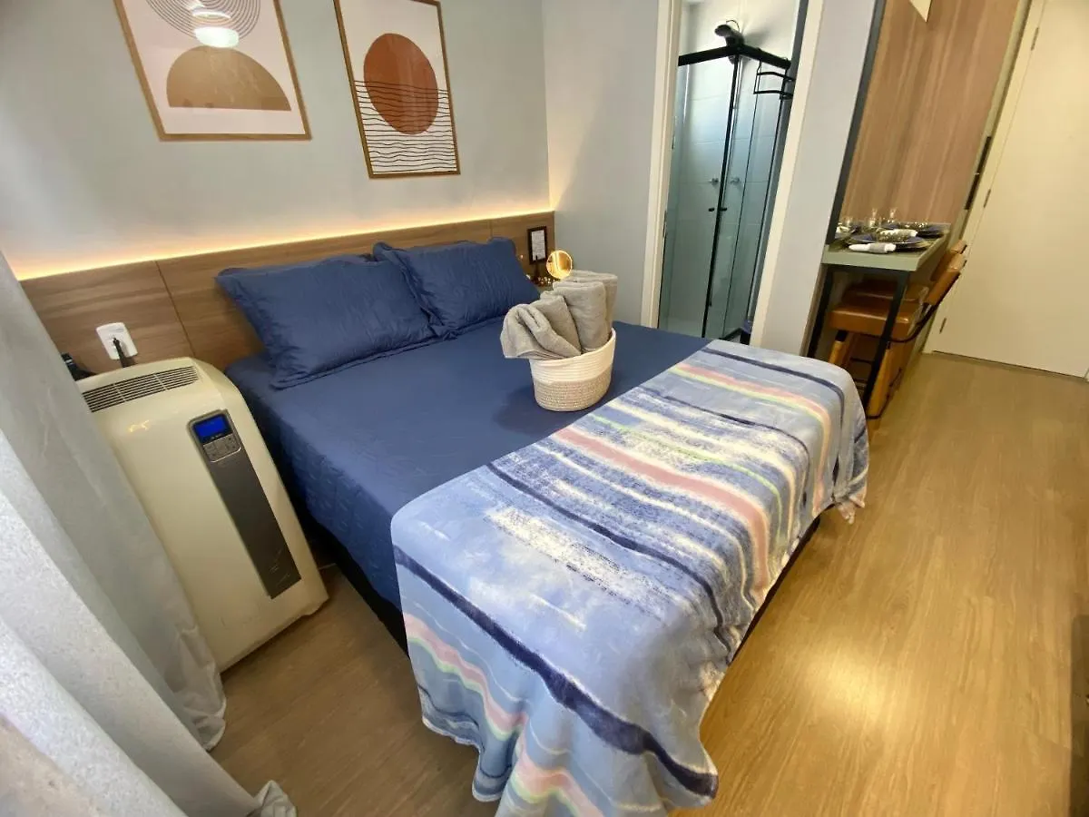 Appartement Studio Paris Prox Metro Bras Feirinha Madrugada Templo Salomao São Paulo Brazilië